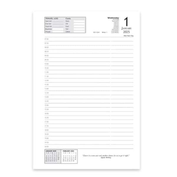A5 Diary 2025 - Purple