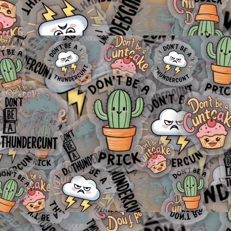 Stickers for Adults with Funny Memes Stickers 100 pack