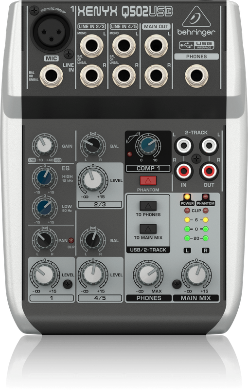 USB Mixer Behringer Q502