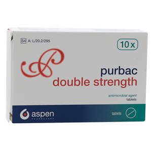 PURBAC DS  10 TABLETS