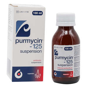 PURMYCIN 125MG 100ML SUSPENSION