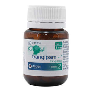 TRANQIPAM 1MG 100 TABLETS