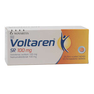 VOLTAREN SR 100MG 30 TABLETS