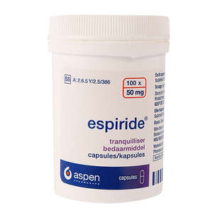 ESPIRIDE 50MG 100 CAPSULES