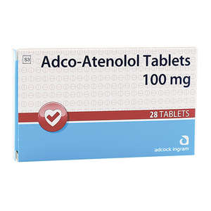 ADCO-ATENOLOL 100MG 28 TABLETS