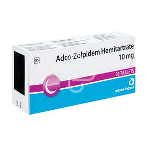 ADCO-ZOLPIDEM 10MG 30 TABLETS SS5