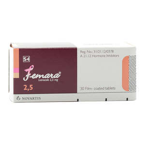 FEMARA 2.5MG 30 TABLETS