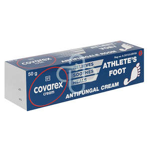 COVAREX 50G TOPICAL CREAM(ATHLETES FOOT)