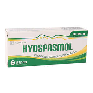 HYOSPASMOL TAB BL 10MG 20