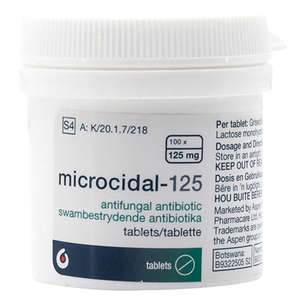 MICROCIDAL 125MG 100 TABLETS