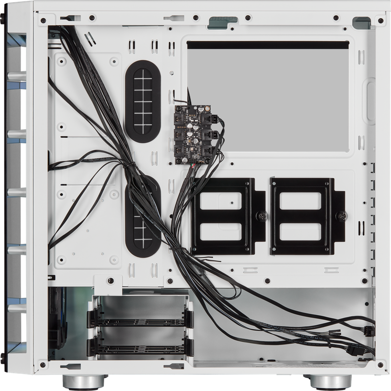 iCUE 465X RGB Mid-Tower ATX Smart Case  White