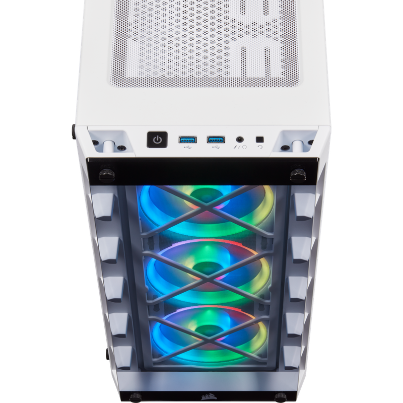 iCUE 465X RGB Mid-Tower ATX Smart Case  White