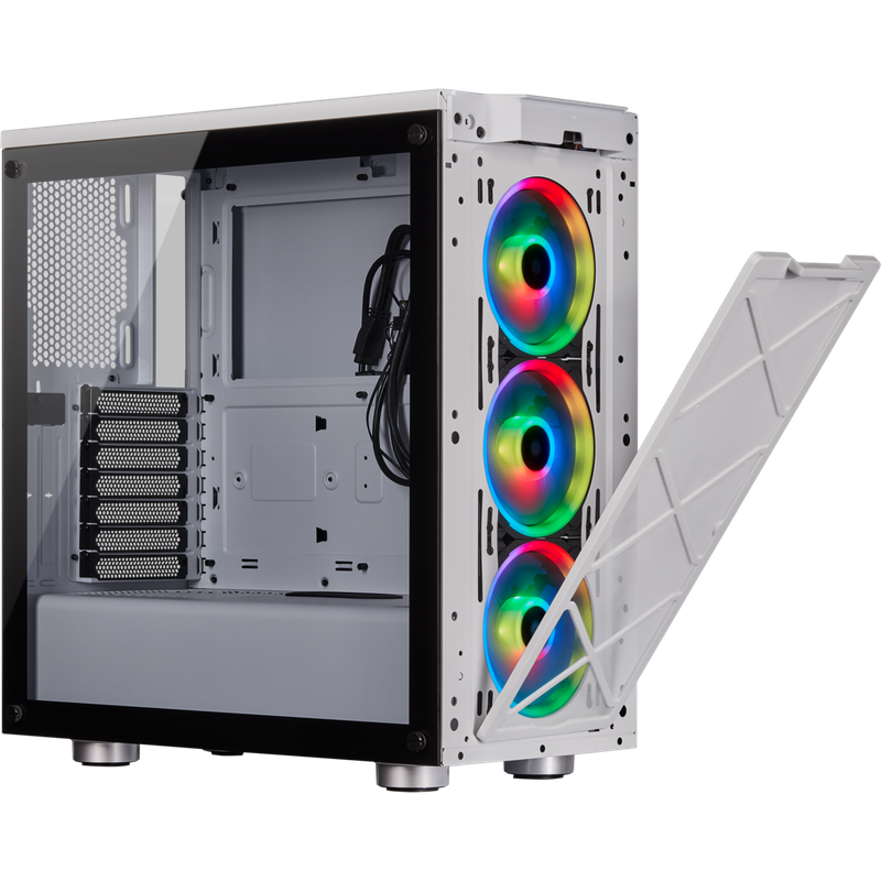 iCUE 465X RGB Mid-Tower ATX Smart Case  White