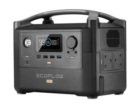 EcoFlow RIVER Pro 720Wh Portable Power Station - SA Plug Points
