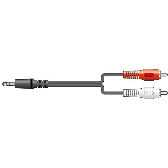 Avlink - 3.0M 3.5Mm Stereo Plug To  2 X Rca Plugs Lead