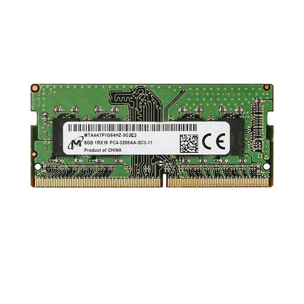 Micron MTA4ATF1G64HZ-3G2E2 8GB 3200AA PC4 1RX16 OEM Sodimm Laptop Memory