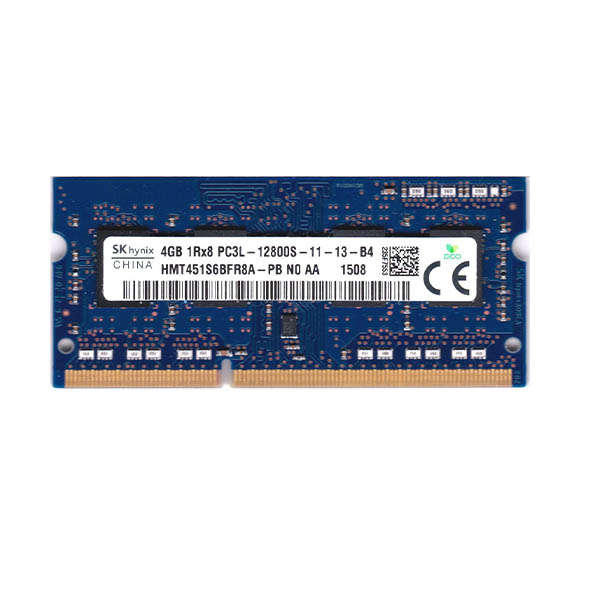 SK Hynix HMT451S6BFR8A-PB 4GB PC3L 12800S Sodimm OEM Laptop Memory