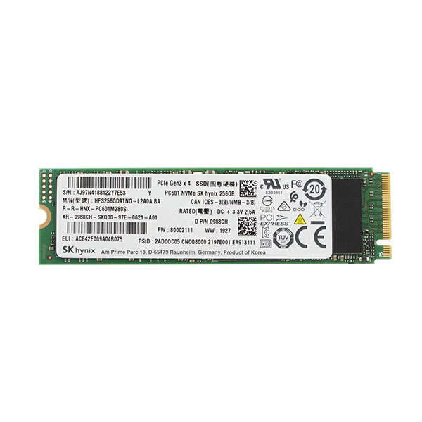 SK hynix HFS256GD9TNG-L2A0A BA PC601 256GB Gen3 M.2 2280 NVMe SATA OEM Solid State Drive