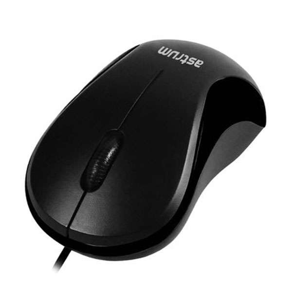 Astrum USB Optical Mouse Black - MU100