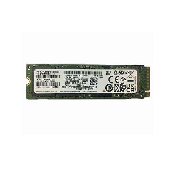 Samsung MZVLB1T0HBLR-000L7 PM981a Series 1TB PCIE 3.0 x4 NVMe M.2 2280 Internal Solid State Drive...