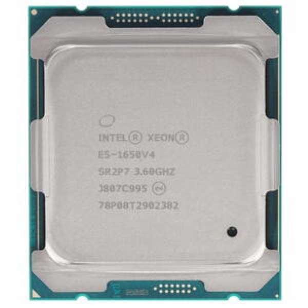 Intel Xeon E5-1650 v4 up to 3.60 GHz Tray Processor Preowned