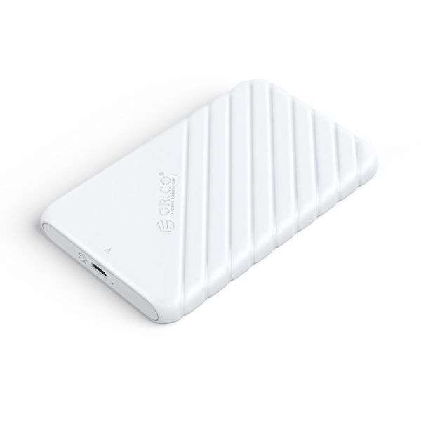 ORICO 2.5" USB3.1 Gen1 Type-C to USB-A Hard Drive Enclosure White