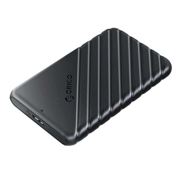 ORICO 2.5" USB3.0 Micro-B to USB-A Hard Drive Enclosure Black