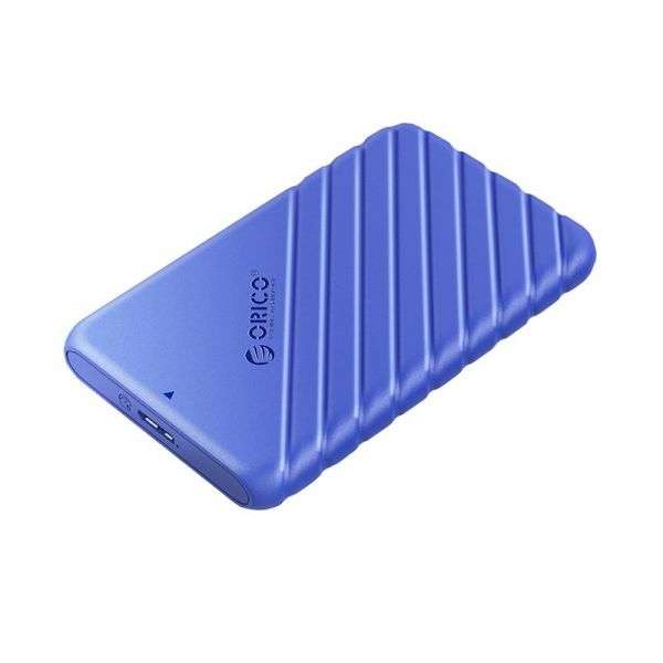 ORICO 2.5" USB3.0 Micro-B to USB-A Hard Drive Enclosure Blue