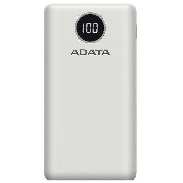 Adata AP20000QCD-DGT-CWH 20000mAh Power Bank White