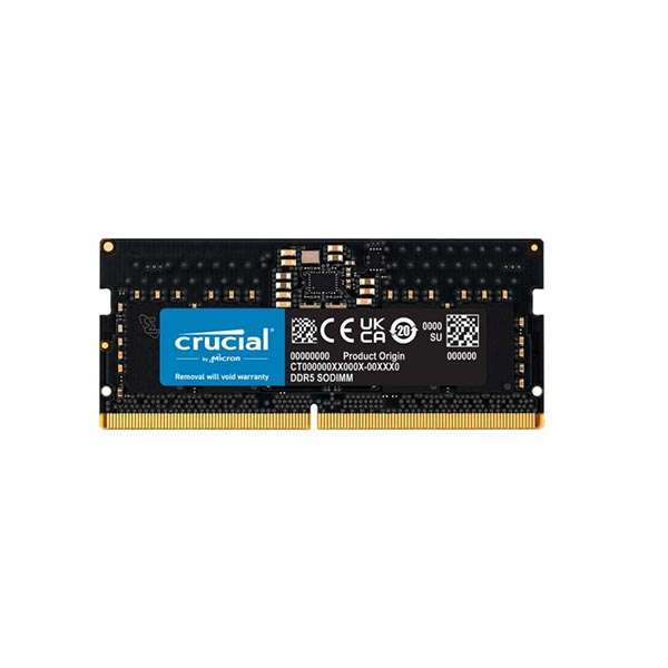 Crucial 16GB  DDR5 Sodimm 4800MHz CT16G48C40S5 Laptop Memory