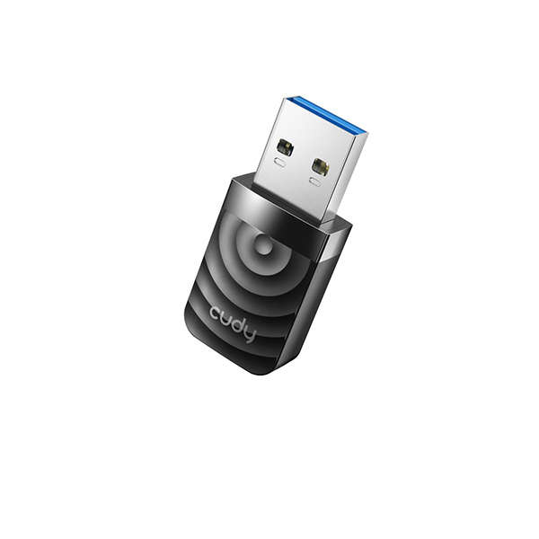Cudy 1300Mbps AC1300 High Gain WiFi USB3.0 Black