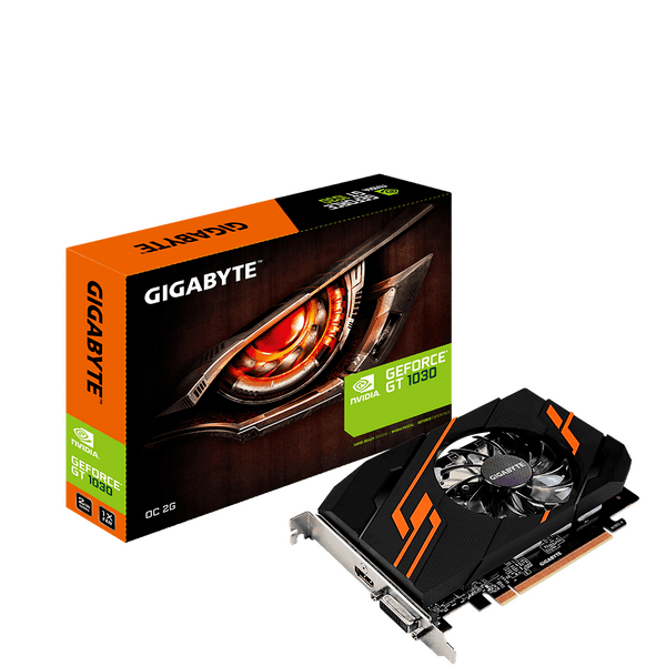Gigabyte Geforce GV-N1030OC-2GI GT 1030 2GB GDDR5 OC Graphics Card