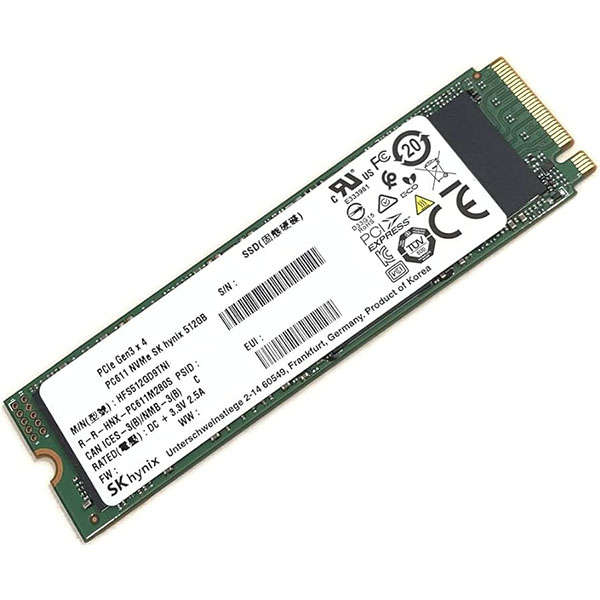 SK Hynix BC901 HFS256G39TNF 256GB 2280 Nvme Solid State Drive Oem