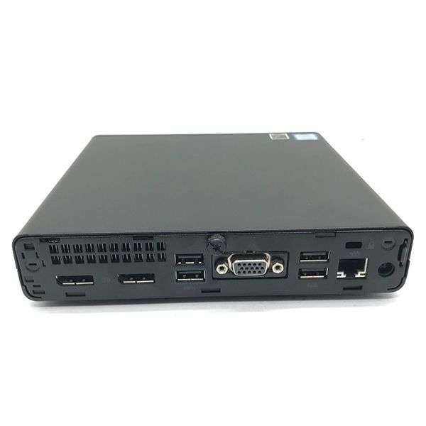 HP ProDesk 400 G4 Intel Core i5-8500T 8GB Ram 256GB Solid State Drive Tiny Desktop Preowned