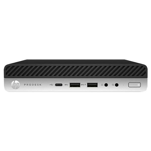 HP ProDesk 400 G4 Intel Core i5-8500T 8GB Ram 256GB Solid State Drive Tiny Desktop Preowned