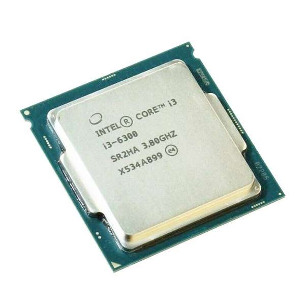 Intel core i3 6300 up to 3.8 GHz Desktop Processor Tray Preowned