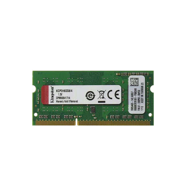 Kingston KCP316SS8/4 4GB DDR3 1600MT/s Non ECC RAM OEM Sodimm Laptop Memory