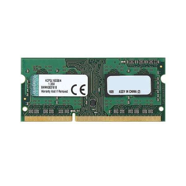 Kingston KCP3L16SS8/4 4GB PC3L 1600Mhz Sodimm OEM Laptop Memory