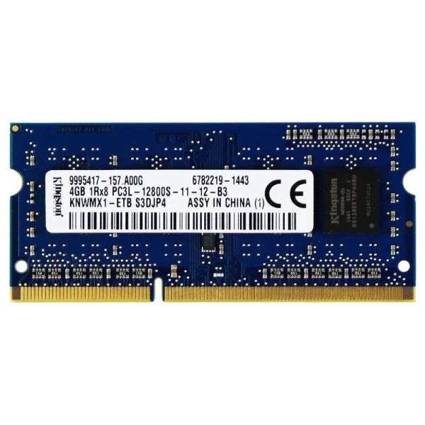 Kingston KTHX3CL4G 4GB PC3L 12800 OEM Sodimm  Memory