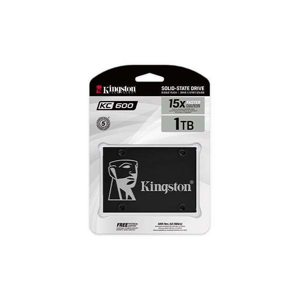 Kingston SKC600/1024G KC600 2.5-inch 1TB Serial ATA III 3D TLC Internal SSD Open Box