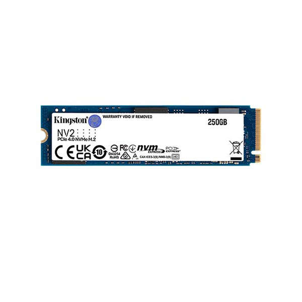 Kingston SNV2S/250G 250GB NV2 M.2 2280 PCIe 4.0 NVMe Solid State Drive