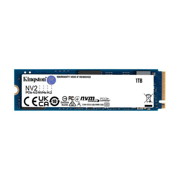 Kingston SNV2S1000G 1000GB NV2 M.2 2280 PCIe 4.0 NVMe Solid State Drive