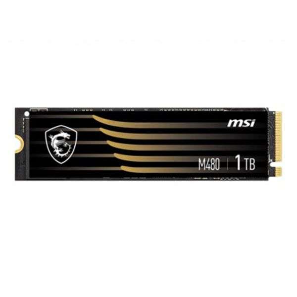 MSI Spatium M480 Pro PCIe 4.0 1TB SSD NVMe M.2 2280 Heatsink Solid State Drive