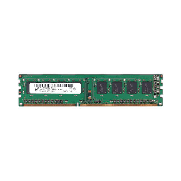 Micron MT8JTF51264AZ-1G6E1 4GB 1Rx8 DDR3 12800U-11-11-A1 U-Dimm OEM Desktop Memory