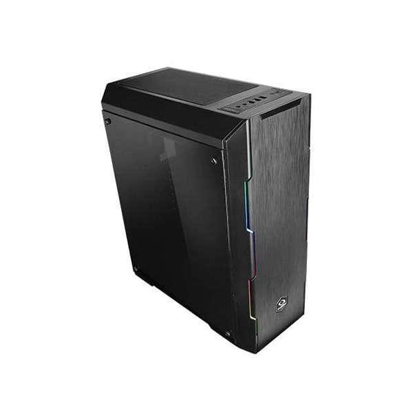 Raidmax Attila T25-FTB Black Steel ,Plastic , Tempered Glass ATX Mid Tower Computer Case