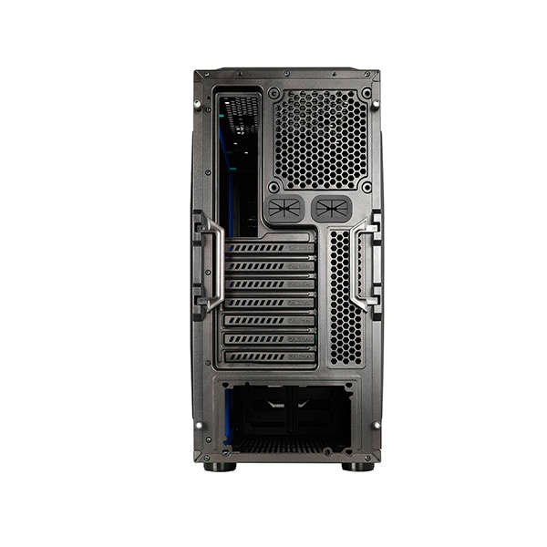 Raidmax Attila T25-FTB Black Steel ,Plastic , Tempered Glass ATX Mid Tower Computer Case