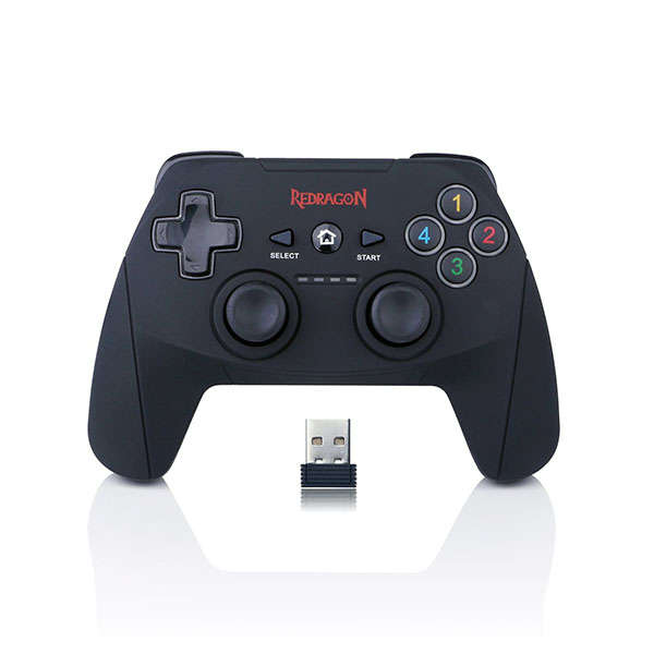 Redragon RD-G808 Harrow Wireless X/D-input(Digital/Analog) PC Controller Black