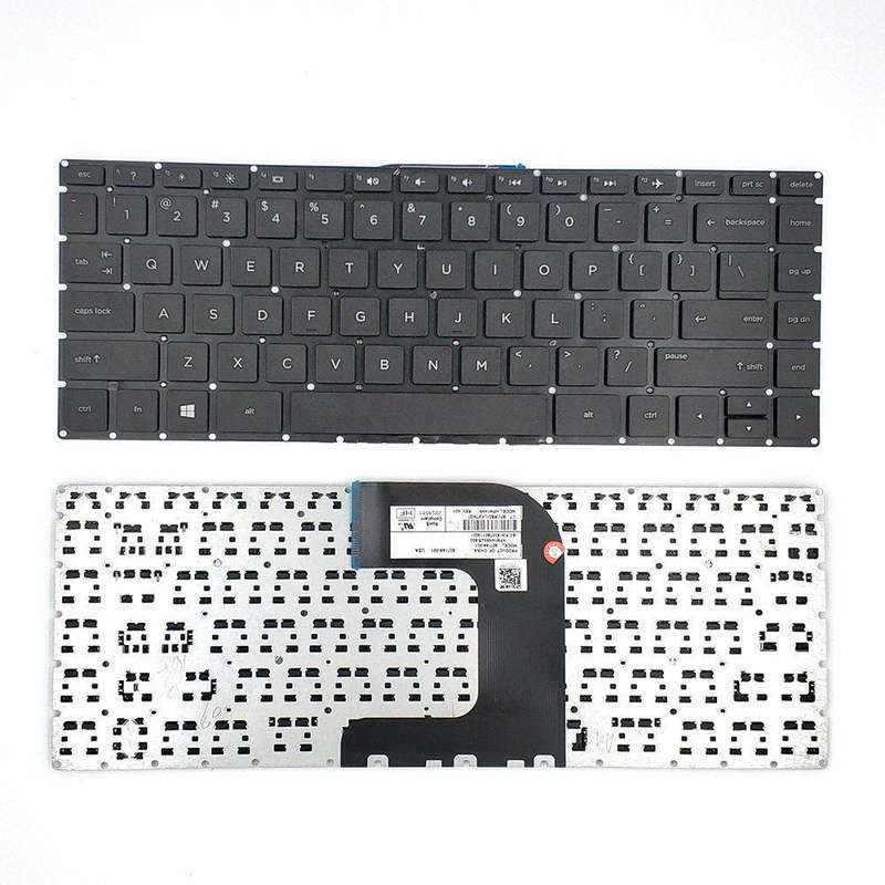 HP 14-ac Series 340 G3, 346 G3, 348 G3, 246 G4, 240 G4 Replacement Keyboard