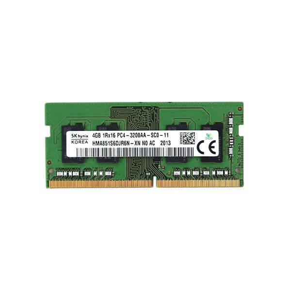 SK Hynix HMA851S6DJR6N-XN 4GB 1Rx16 DDR4-3200aa-SC0-11 OEM SO-DIMM Laptop Memory