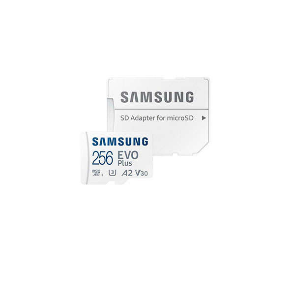 Samsung 256GB Evo Plus MicroSD + SD Adapter Preowned